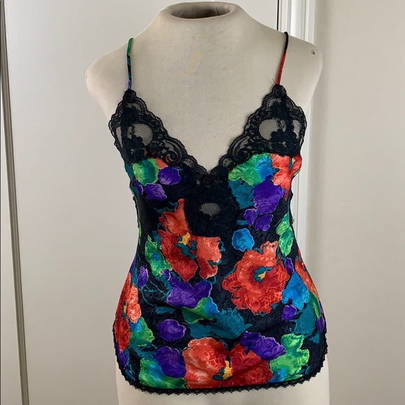 Vintage Other - Vintage ? Made in USA 🇺🇸 lingerie camisole bold